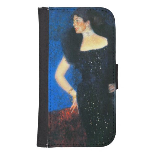 Klimt Portrait of Rose von Rosthorn_Friedmann Galaxy S4 Wallet Case