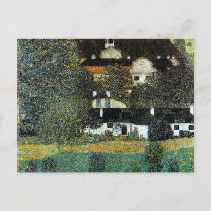 Klimt - Schloss Kammer am Attersee II Postcard
