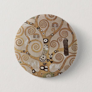 Klimt - Stocletfries Pinback Button