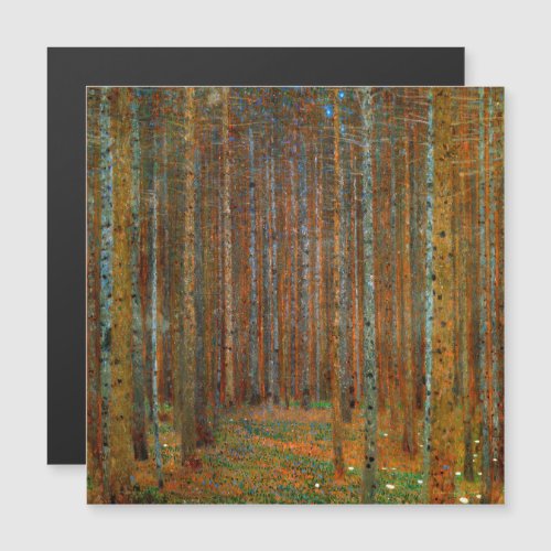 Klimt _ Tannenwald Pine Forest Magnetic Card