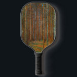 Klimt - Tannenwald Pine Forest Pickleball Paddle<br><div class="desc">Fir Forest / Tannenwald Pine Forest - Gustav Klimt,  Oil on Canvas,  1902</div>