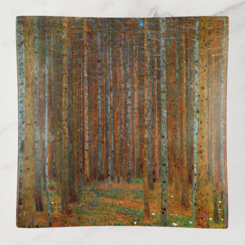 Klimt _ Tannenwald Pine Forest Trinket Tray