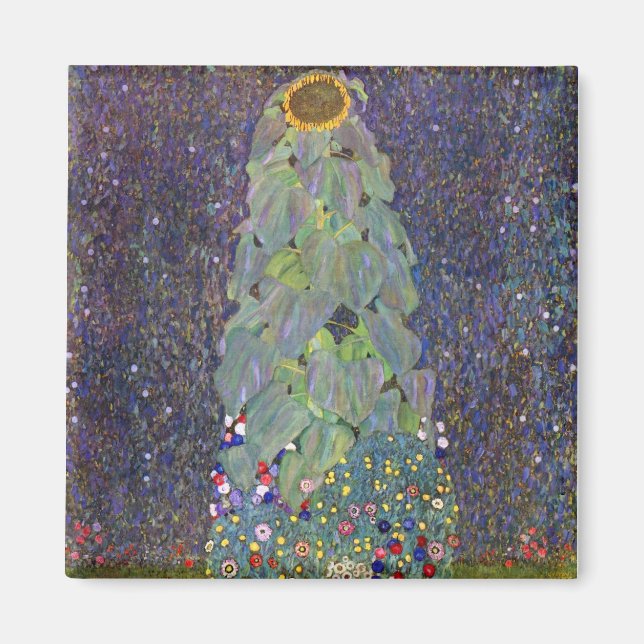 Klimt ~ That is Sonnenblume Magnet (Front)