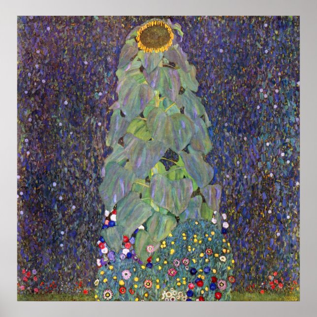 Klimt ~ That is Sonnenblume Poster (Front)