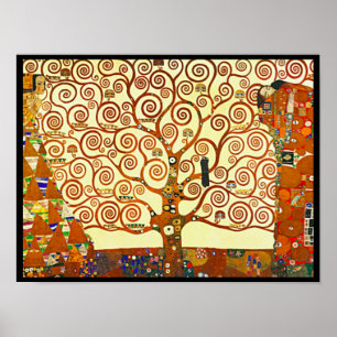 Klimt The Tree of Life,  Poster