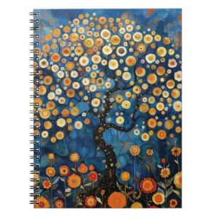 Klimt Tree of Life Notebook