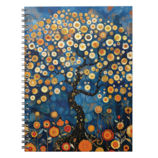 Klimt Tree of Life Notebook