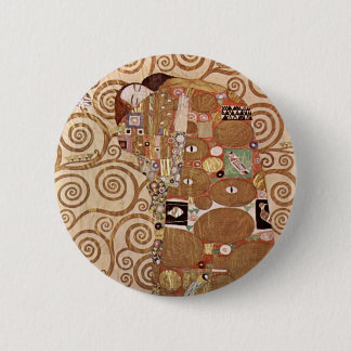 Klimt - Werkvorlagen zum Stocletfries Pinback Button