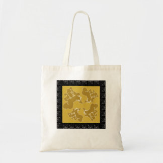 Klimt's color palette tote bag