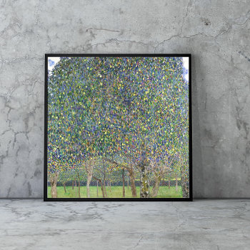 Klimt's Pear Tree(1903): Exploring Nature's Beauty Poster by CItyPrintHub at Zazzle
