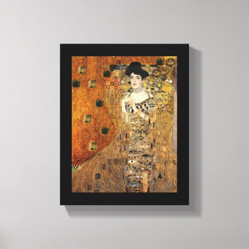 Klimts Portrait Adele Bloch_Bauer Canvas Print