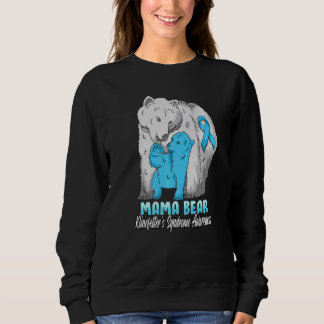 Klinefelters Syndrome Child Awareness Father Bear Sweatshirt