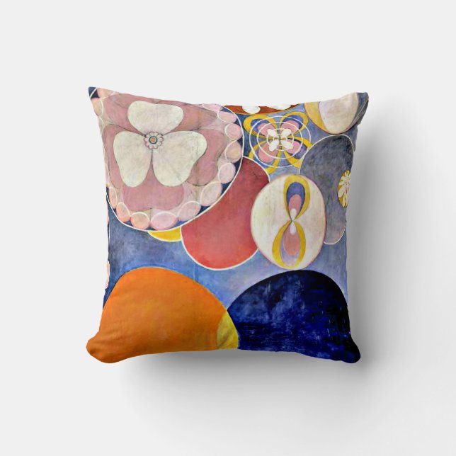 Klint - De Tio Storsta, No. 2, Barnaaldern Throw Pillow (Front)
