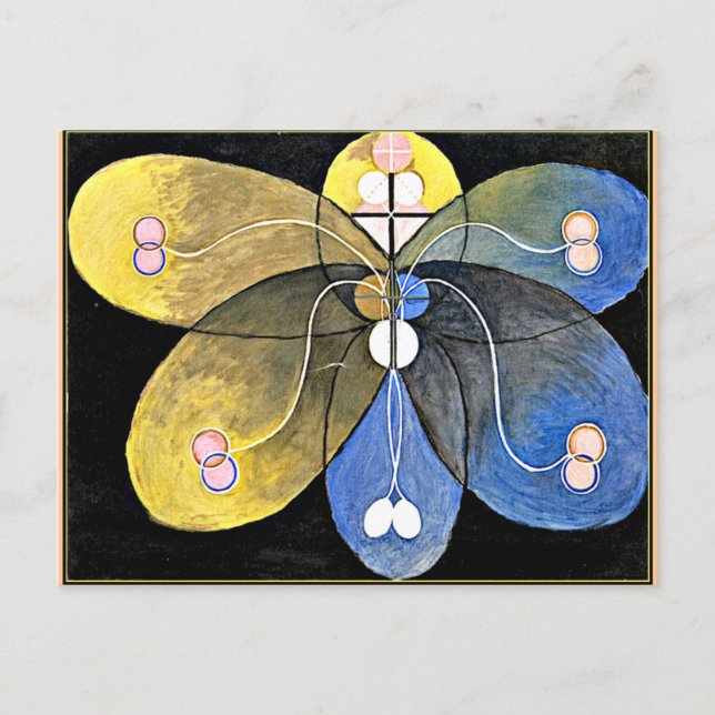 Klint - Evolution, No. 09, Group VI, 1906-1907 Postcard (Front)