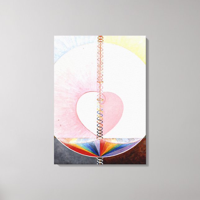 Klint - The Dove, No. 1, 1915 Canvas Print (Front)