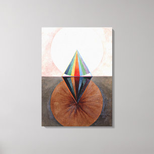 Klint - The Swan, No. 12, abstract artwork Canvas Print