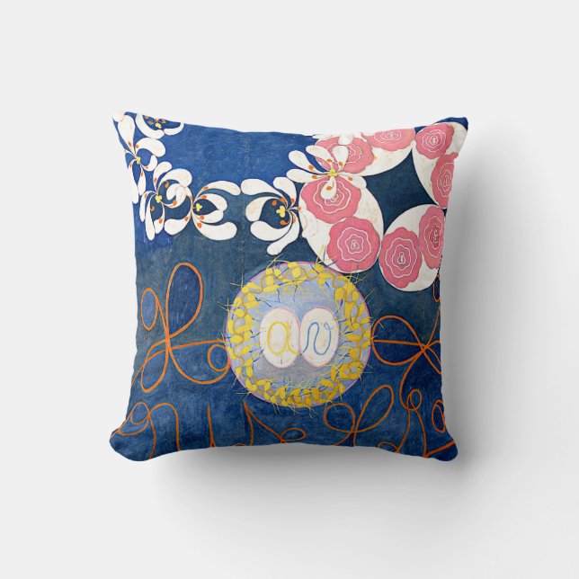 Klint - The Ten Largest, No. 01, Childhood, Group Throw Pillow (Front)