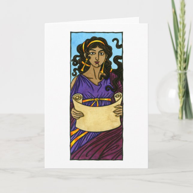 Klio Greeting Card (Front)