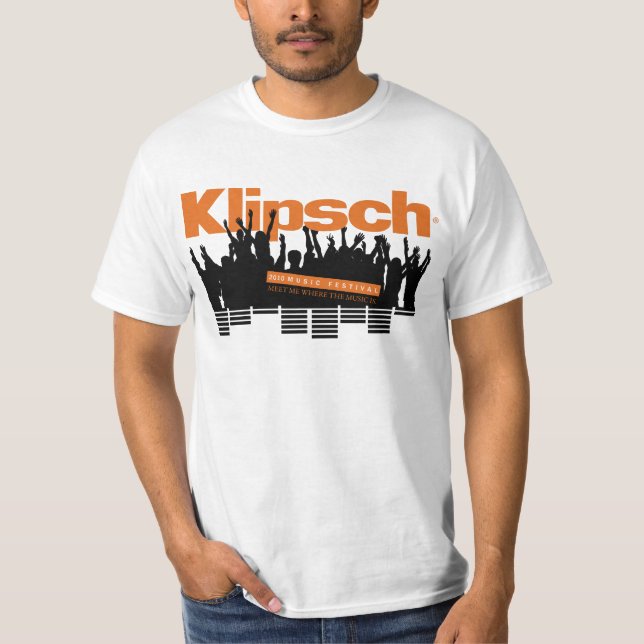 Klipsch Music Festival 2010, Basic T-Shirt (Front)