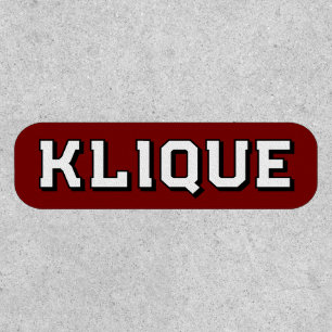 Klique Lowrider Car Club PATCH