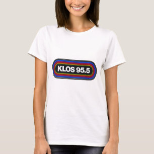 Klos fm radio station vintage classic rock T-Shirt
