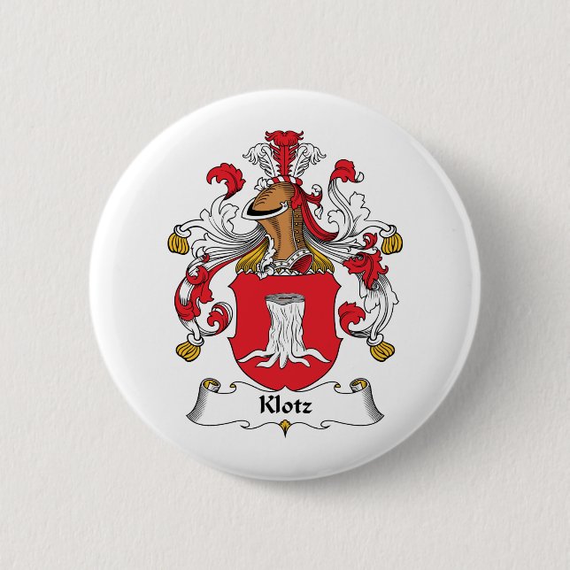 Klotz Family Crest Button (Front)