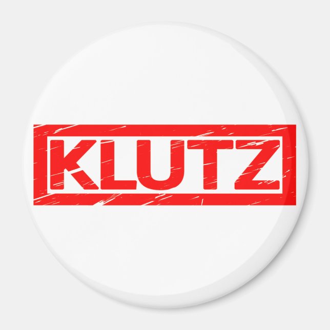 Klutz Stamp Magnet (Front)