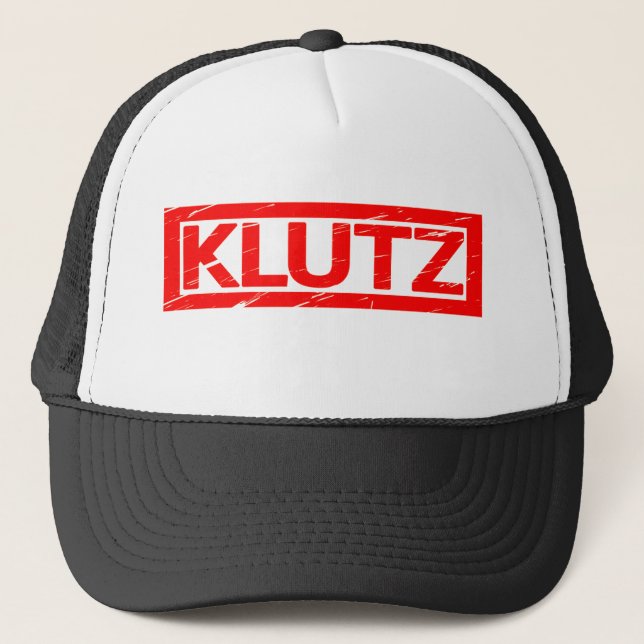 Klutz Stamp Trucker Hat (Front)
