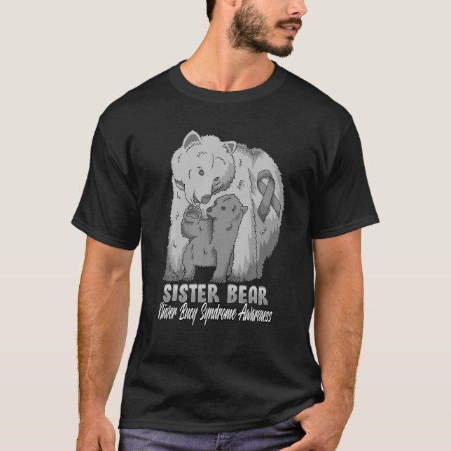 Klüver Bucy Syndrome Child Awareness Mama Bear Sup T-Shirt (Front)