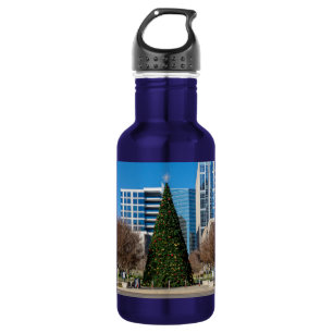 Klyde Warren Dallas Christmas Stainless Steel Wate Water Bottle