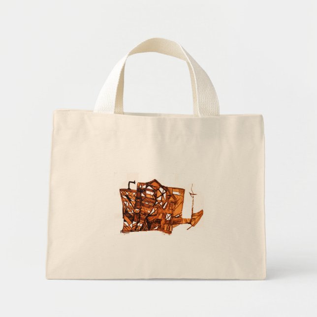 kms mini tote bag (Front)