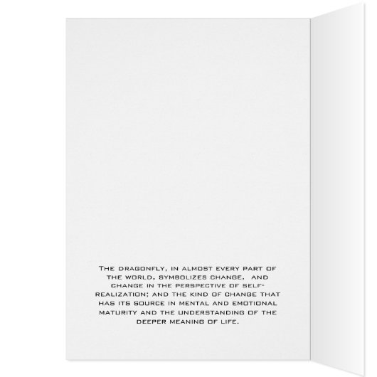 KN Dragonfly Card (Inside (Left))