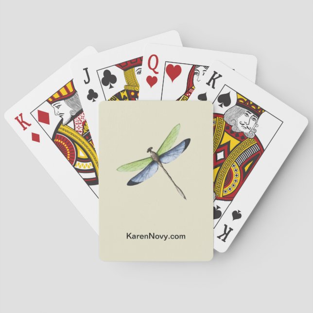 KN Dragonfly Playing Cards (Back)
