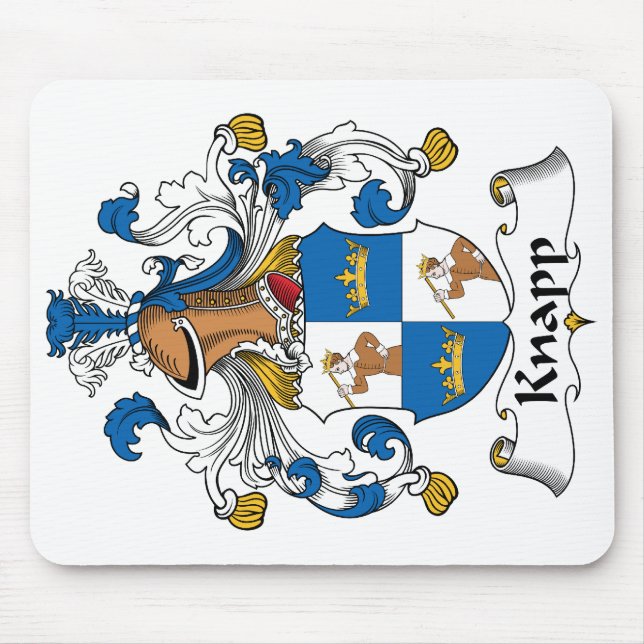 Knapp Family Crest Mouse Pad (Front)