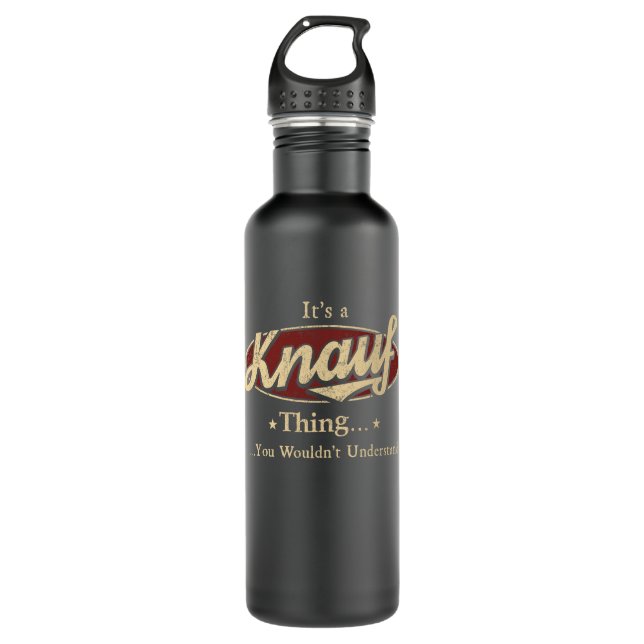 Knauf water bottle,Knauf water flask Stainless Steel Water Bottle (Front)
