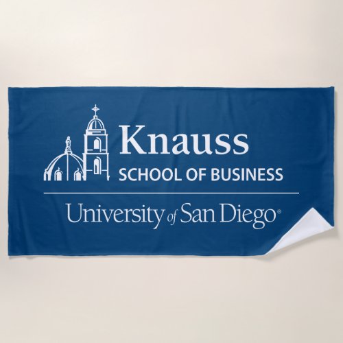 Knauss School of Business Beach Towel
