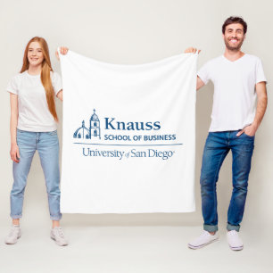 Knauss School of Business Fleece Blanket