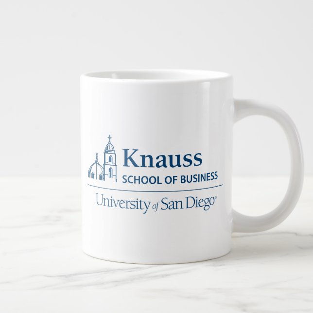 Knauss School of Business Giant Coffee Mug (Right)