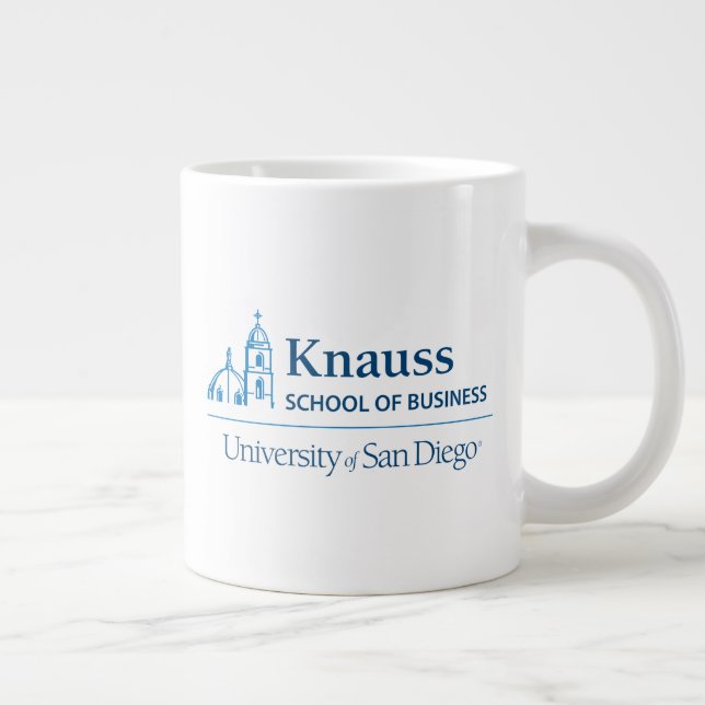 Knauss School of Business Giant Coffee Mug (Right)