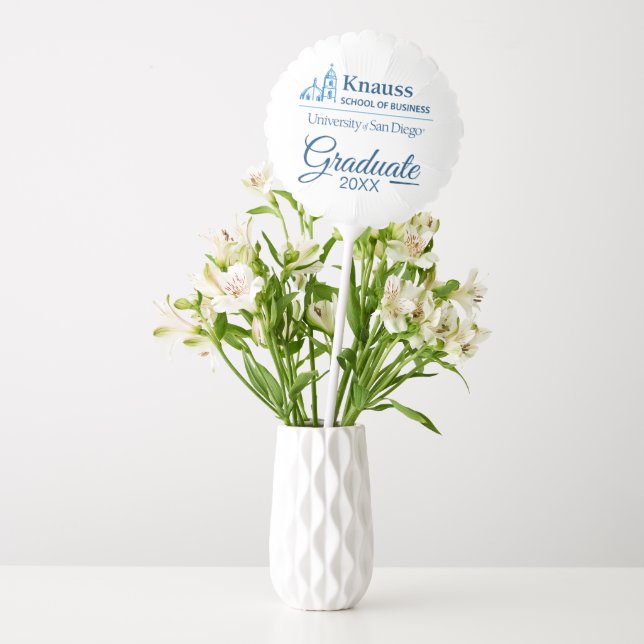 Knauss School of Business | Graduation Balloon (Vase)