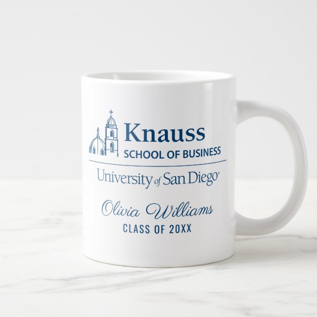 Knauss School of Business | Graduation Giant Coffee Mug (Right)