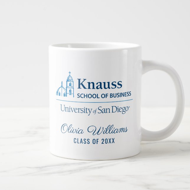 Knauss School of Business | Graduation Giant Coffee Mug (Right)