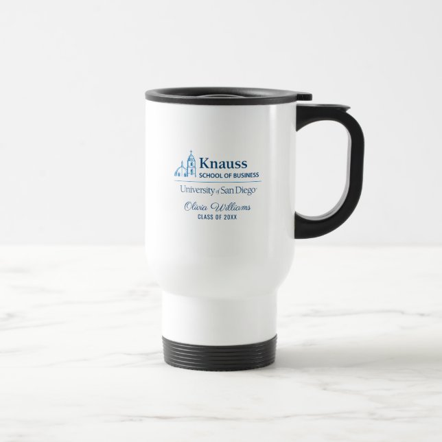 Knauss School of Business | Graduation Travel Mug (Right)