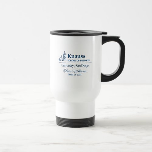 Knauss School of Business  Graduation Travel Mug