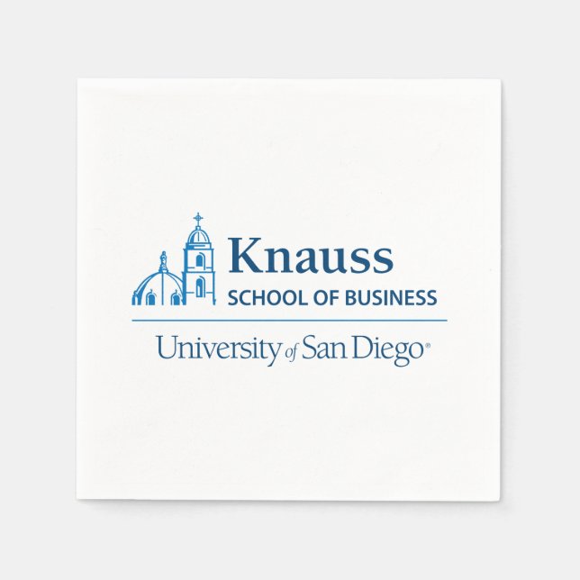 Knauss School of Business Napkins (Front)