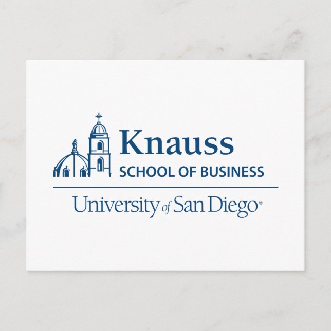 Knauss School of Business Postcard (Front)