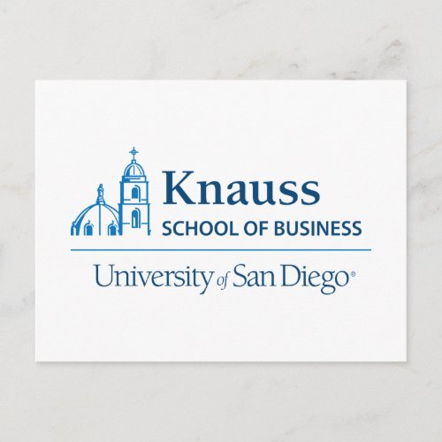 Knauss School of Business Postcard