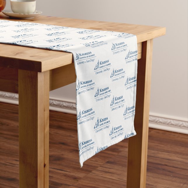 Knauss School of Business Short Table Runner (In Situ)