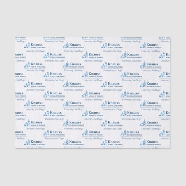 Knauss School of Business Tissue Paper (Front)