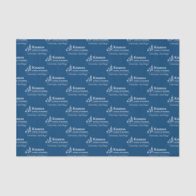 Knauss School of Business Tissue Paper (Front)